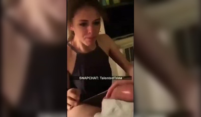 Teenage sex addicts stripping and having sex on the Snapchat