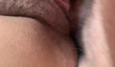 Skinny teen with pierced nipples fucked while talking on the phone with her boyfriend