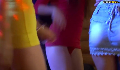 Slutty teens having wild sex at the party