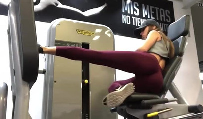 Latina weather girl Yanet Garcia teasing with her incredible body