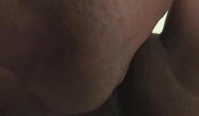 Hot Asian teen with big tits strips and enjoys standing sex