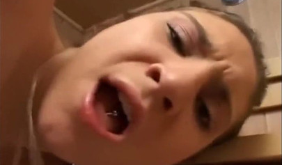 Bored amateur teen gets fucked by a stranger in the sauna