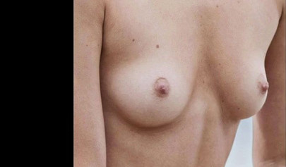 Beautiful teen model Kendall Jenner posing butt naked in nature