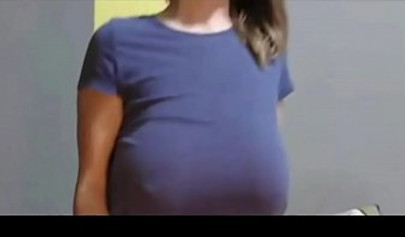 White teen with big tits masturbating on her cam