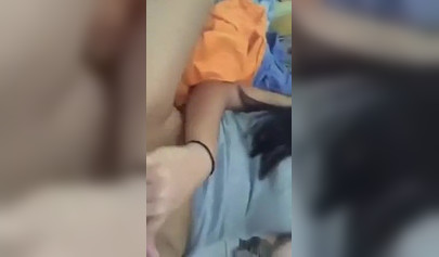 Lonely Filipina teen massages her Asian pussy on cam