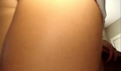 Super sexy teen Tiffany strips on the desk and poses in panties