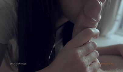 Amazing teen with big tits Diana Daniels enjoying doggy & missionary sex