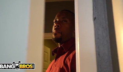 Innocent teen Bonnie Grey gets boned by her black stepfather