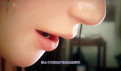 Hentai teen with big tits gets her bald pussy stretched out