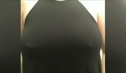 Great looking teens with big tits go topless in amateur compilation