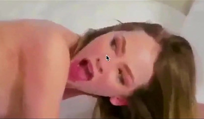 Little teen vixen gets her cock-hungry pussy stuffed with a huge black meat pole