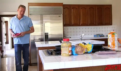 Alluring teen with big tits Alexis Adams gets nailed by her stepdad